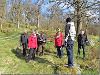 Vandring i Berg utanför Gällared